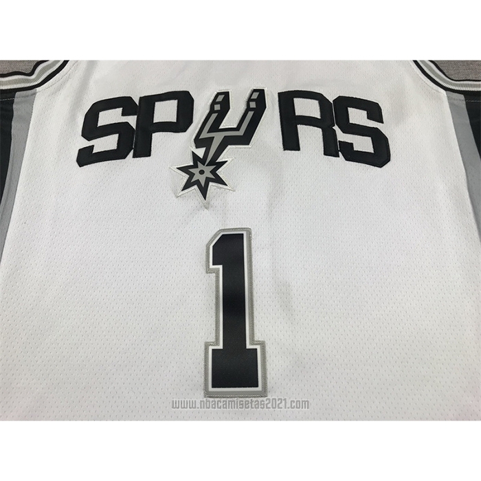Camiseta San Antonio Spurs Victor Wembanyama #1 Association 2022-23 Blanco